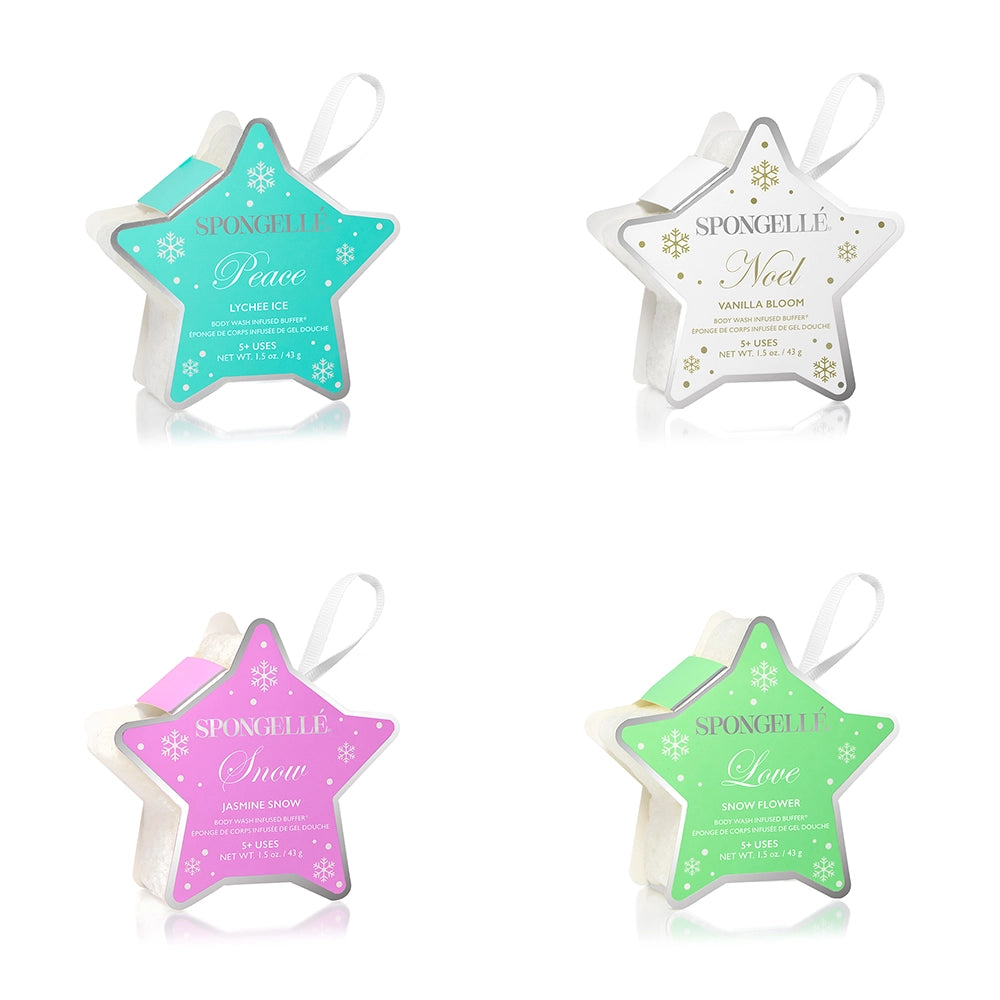 Spongelle Holiday Stars