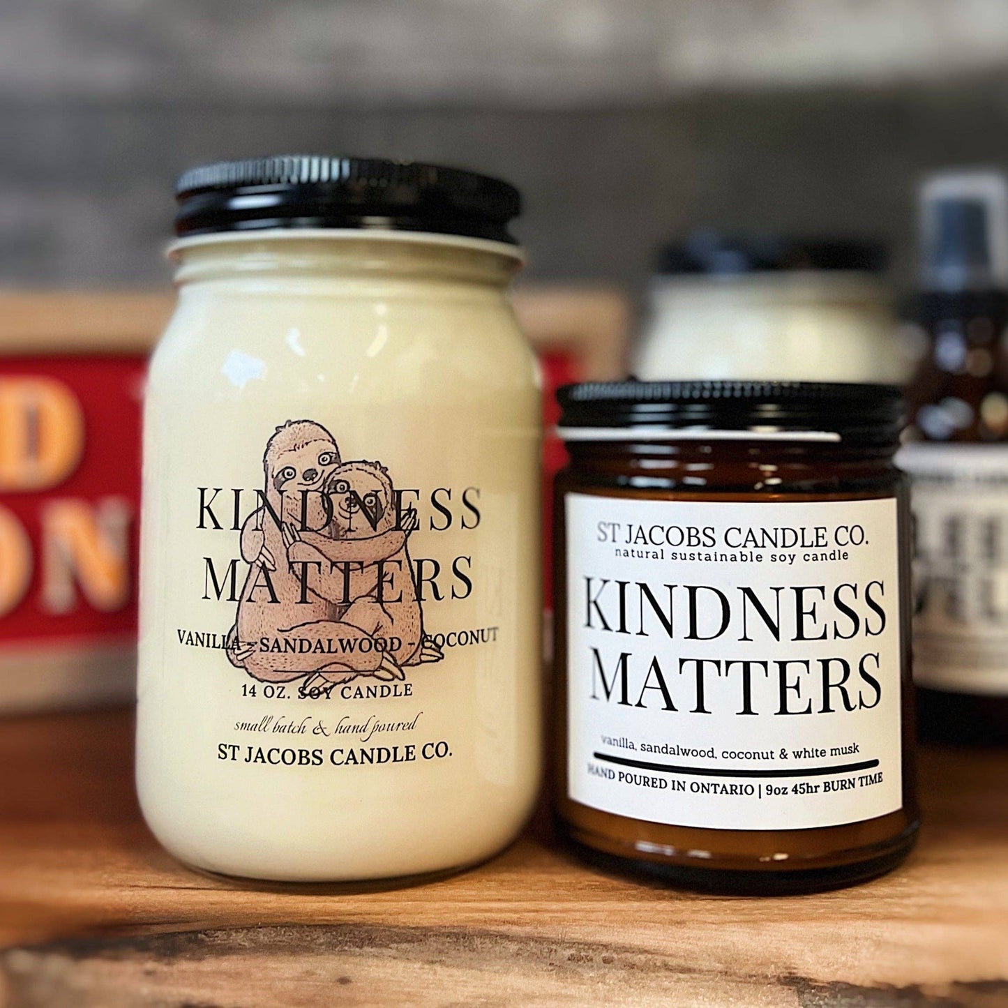 "KINDNESS MATTERS" Natural Soy Candle